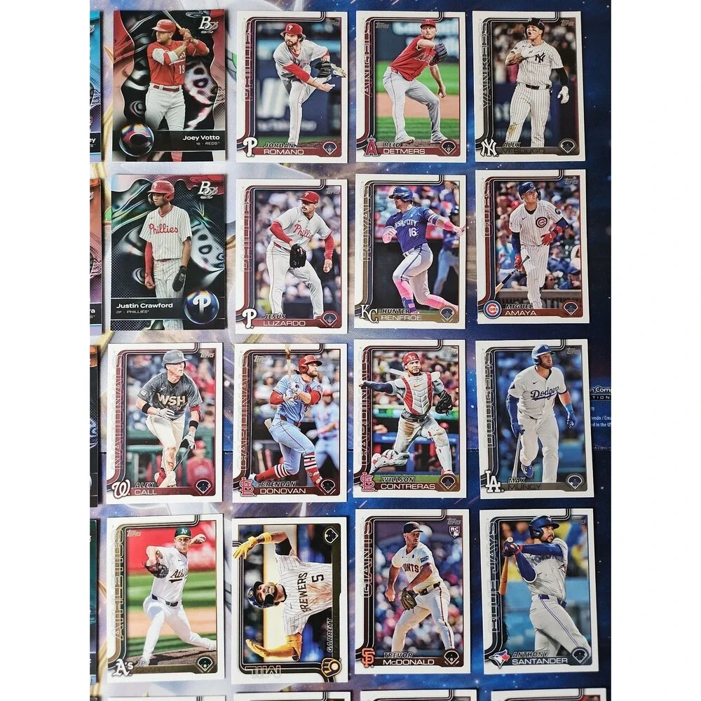 35 Card Baseball Lot - Topps/Bowman Platinum - Gabriel Rincones AUTO (LOT 6) - Picture 5 of 12